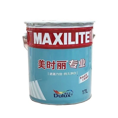 多乐士乳胶漆美时丽专业墙面漆正品环保内墙漆水性涂料批发17L图5