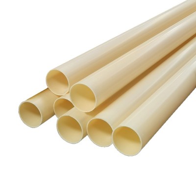 济南章丘abs通讯管生产厂家 米色abs过路电缆保护管 Dn100穿线圆图5