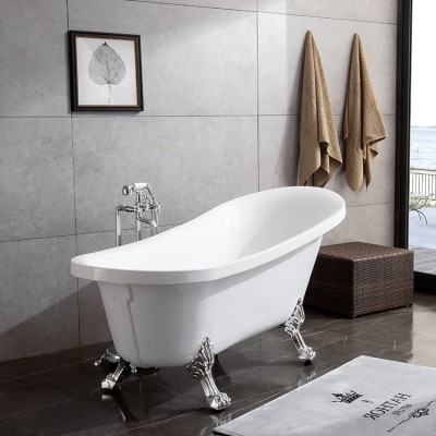 工厂直销批发家用欧式贵妃浴缸亚克力独立式保温浴盆古典贵妃缸图2