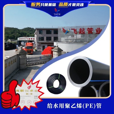 福建PE聚乙烯给水管 自来水管农田热水管 PE给水管厂家直供