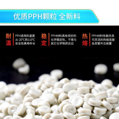 PPH化工防腐排水管DN20-800耐强酸碱管道工业污水排放管源头厂家图2