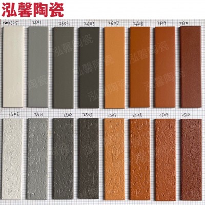 体砖外墙面砖60*240劈开砖条砖农村自建房小区工程别墅外墙瓷砖图3