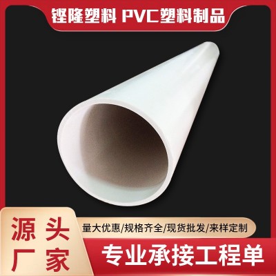 佛山工厂定制雨水排污硬塑料下水管市政工程园林110pvc排水管