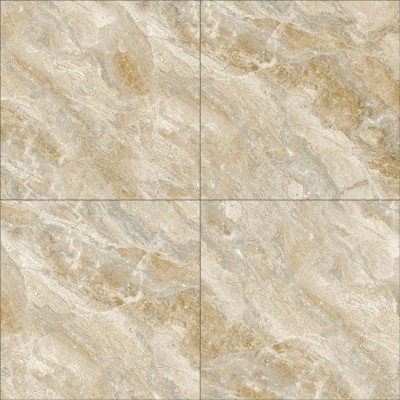 广东佛山通体大理石瓷砖金丝釉800*800客厅地砖黄色花纹防滑地板