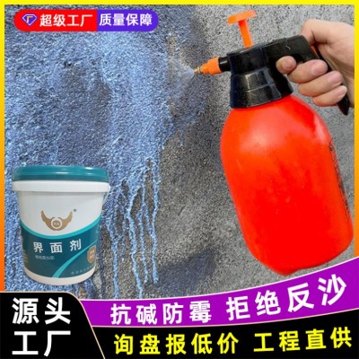 混凝土墙面加固界面剂处理剂 墙固内墙专用拉毛固沙剂 固 沙宝地固图2