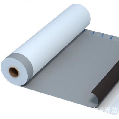 PVDF氟碳膜耐候丁基自粘高分子防水卷材高分子材料 彩钢瓦免火烤
