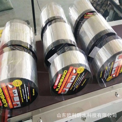 欧科沥青自粘防水胶带铝箔面楼屋顶封舱补漏防水材料彩钢瓦胶带图2