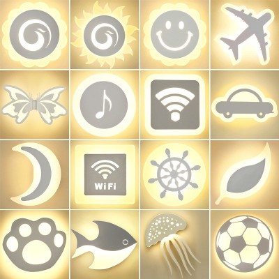 2024新款LED现代简约北欧客厅灯创意楼梯灯过道背景墙壁灯