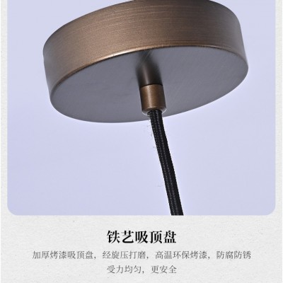 中式宋代美学茶室吊灯禅意风仿古建筑户外走廊过道氛围感装饰灯具图3