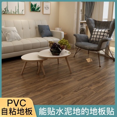 赛高PVC自粘地板贴水泥地面改造家用防滑耐磨地板革防水防滑地塑
