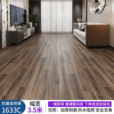米宽家用地板革加厚耐磨防水防滑水泥地直铺塑胶地板胶地板贴图5