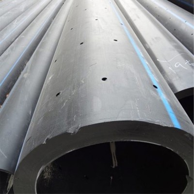 联塑PE给水管园林灌溉用pe打孔渗水管 市政工程自来水饮用管