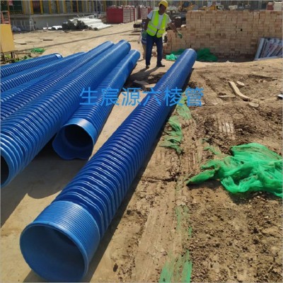 联塑HDPE-IW六棱结构壁波纹管道大口径高密度 市政排水排污管图4