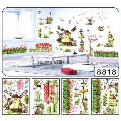 立体墙贴四合一透明装饰贴画图3