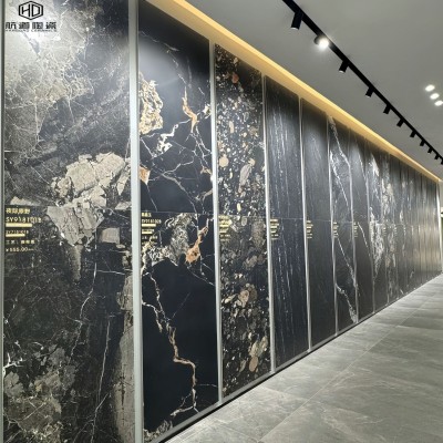 佛山高端岩板900x1800瓷砖750x1500客餐厅卧室酒店KTV地砖背景墙