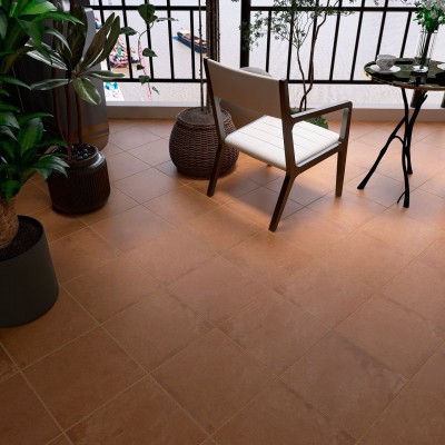 中古风民宿地砖餐厅咖啡店复古瓷砖 做旧拼接仿古砖阳台曲边组合