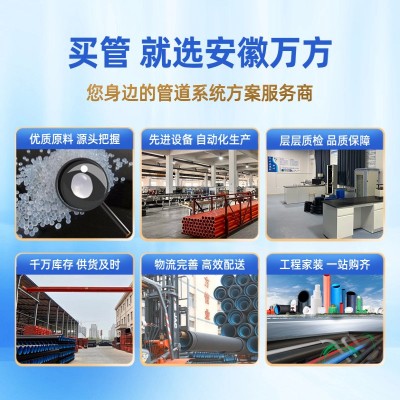 无压埋地排污排水用硬聚氯乙烯管 pvc-u无压埋地排污管厂家供应图3