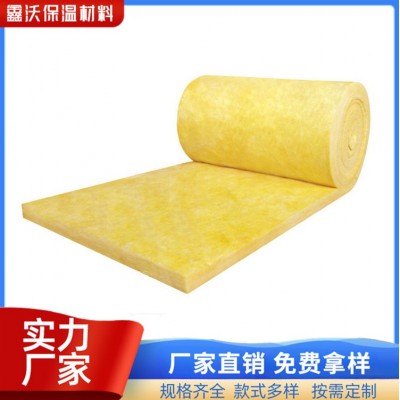 华美憎水玻璃棉卷毡 屋顶施工 离心玻璃棉保温板 彩钢瓦隔热棉图5