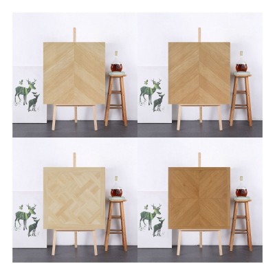 800X800天鹅绒鱼骨木纹砖奶油风原木色瓷砖客厅卧室地砖防滑耐磨