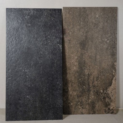 复古做旧600X1200莱姆石瓷砖客餐厅酒店民宿咖啡馆服装店防滑地砖