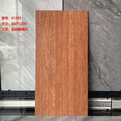 轻奢风无洞洞石瓷砖600x1200别墅客厅仿大理石地砖酒店卫生间墙砖图4
