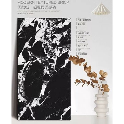 全瓷600x1200宝格l丽柔光砖750x1500寒江雪大理石客厅卫生间地砖图2