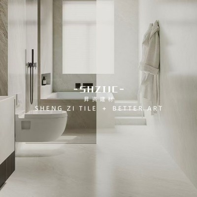 轻奢风莱姆石砂岩质感瓷砖600x1200客厅地砖卫生间厨房墙砖阳台砖