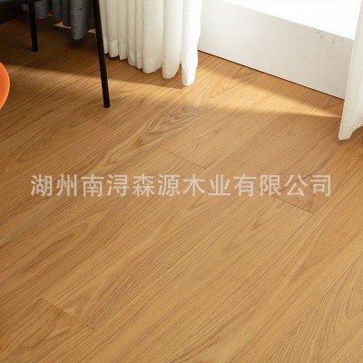 奶油色实木多层复合木地板批发锁扣原木风木地板家用安装抗污耐磨图3