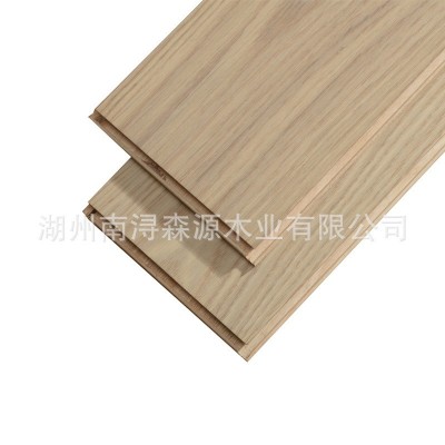 奶油色实木多层复合木地板批发锁扣原木风木地板家用安装抗污耐磨图4
