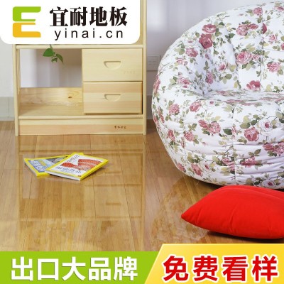 家用室内碳化平压竹木地板1020x130x17MM工厂直销出口美国欧洲图2