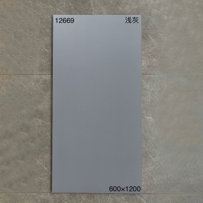 哑光素色奶油风纯色瓷砖600X1200纯黑地砖客厅卧室地砖厨卫肌肤釉图2