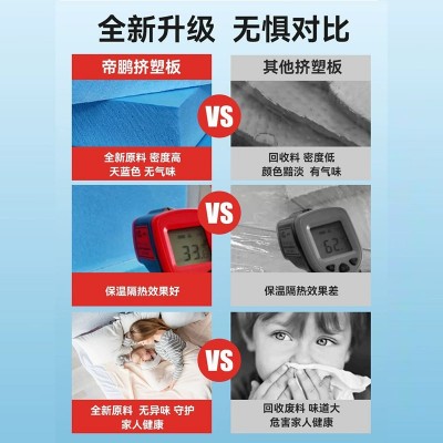 xps高密度挤塑板耐火阻燃材料建筑工程内外墙体地暖防水棉保温板图2