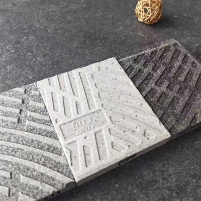 仿石砖表里如一 真通体地铺石芝麻白 耐磨防滑火烧面工程地产地砖图3