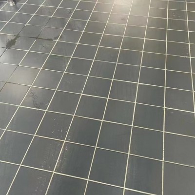 厂家防潮砖红砖600×600瓷砖吸水砖酒店学校厨房灰色4格9格防滑图2