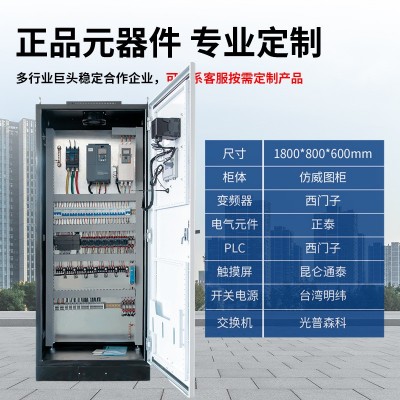 恒压供水控制柜0.75KW-810KW风机变频器控制箱电机水泵智能控制柜图3