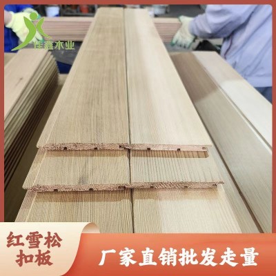 加拿大红雪松无节扣板桑拿板墙裙阁楼实木吊顶防腐护墙板香柏木图4