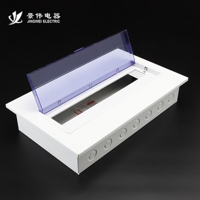豪华PZ30照明回路箱 24回路暗装加厚强电箱 家用防水开关盒加工图2