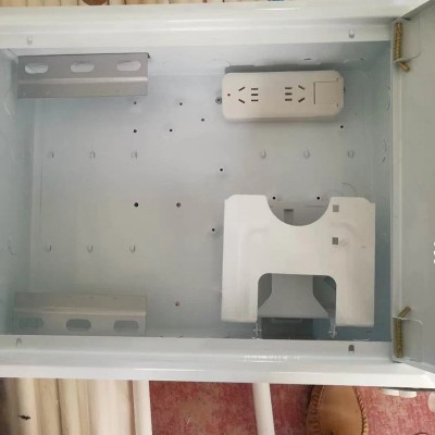 镀锌钢信息箱 家用弱电箱 明装暗装布线箱 网络光纤配电箱可定制图3