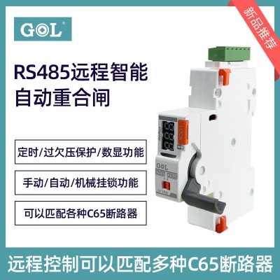 新款RS485智能远程控制重合闸开关光伏自动重合闸过欠压定时厂家图2