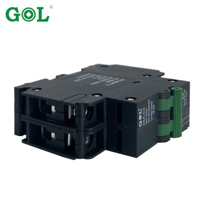 【隔离开关】SAS4-25 黑色断路器13mm 2p 63A 分断4.5KA图3