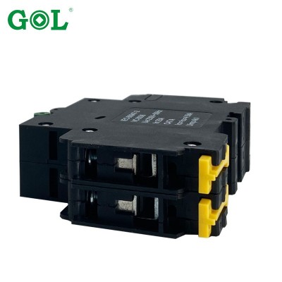 【隔离开关】SAS4-25 黑色断路器13mm 2p 63A 分断4.5KA图5