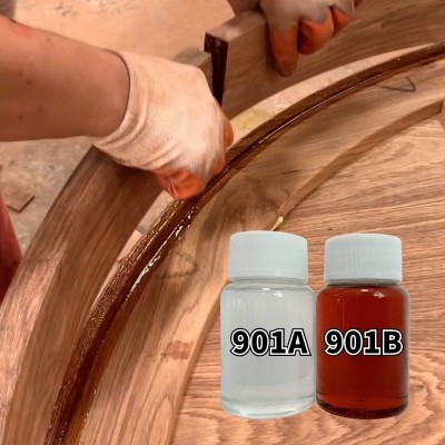木工铁胶家具维修补木材拼板齿接指接通用环保强力环氧树脂AB胶水图3