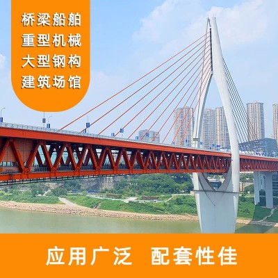 浙江大桥牌聚乙烯涂料 桥梁船舶设备管道钢结构 高氯化聚乙烯面漆图2