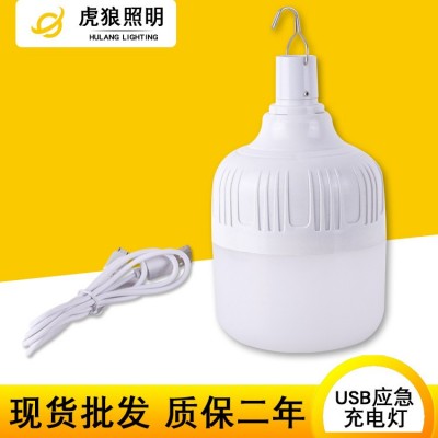 led应急灯泡led地摊夜市摆摊灯户外露营充电无线照明USB节能灯