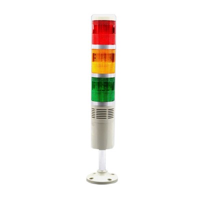 汇胜led三色警示灯3TDJ报警器数控机床信号灯设备指示灯24V