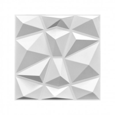 外贸跨境PVC3D墙板背景墙贴纸防水防潮立体墙板三维板wall panel 12张