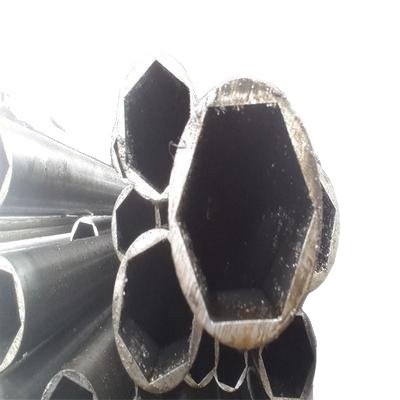 可跨境六角异型管 三八角d扇形凹槽异形钢管 滚筒花键梅花图椭圆 5吨