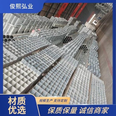 华岐现货热浸塑钢管 穿线管 钢塑复合管 涂塑钢管材 代加工 钢厂
