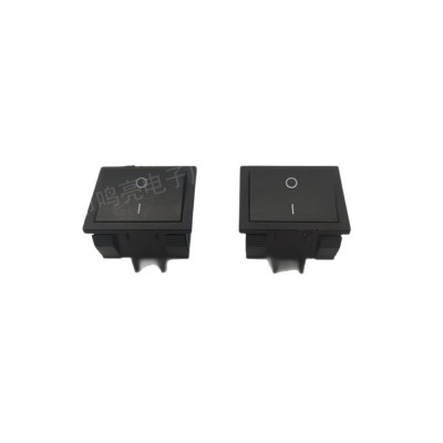 KCD9 六脚九脚 两档三档 全黑船型开关 31*36MM 大电流电源开关