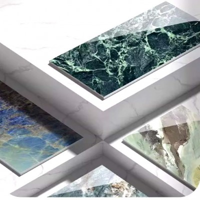 600×600奢石大理石瓷砖亮光墙地两用砖客厅酒店外贸出口可拿样